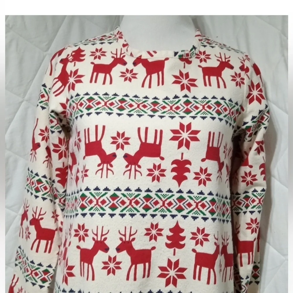 Hanna Andersson reindeer dress Sz 5